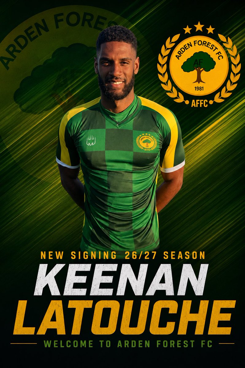 AFFCmens1sts's tweet photo. NEW SIGNING: Experienced defender @96kela_  joins for the 26/27 season , a former captain of the club under previous guise , adds masses of quality to the group , huge ! 🟢🟡⚽️🌳 https://t.co/lXlJtlpST5