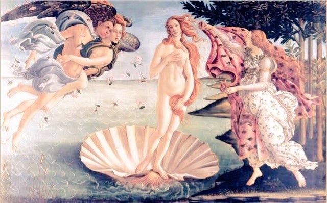 _ArtMuseum's tweet photo. The Birth of Venus in paintings https://t.co/x5OpK3730p