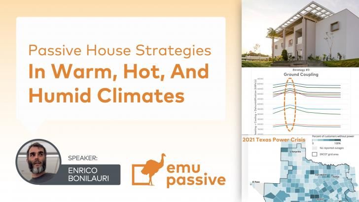 CAGreenbuilding's tweet photo. Passive House Strategies in Warm, Hot & Humid Climates, #free webinar, July 9, 12pm PT https://t.co/J1ROHO0o4d @EmuBldgScience #PassiveHouse #architecture #design #ventilation #solar #energyefficiency #building #IAQ #insulation #windows #moisture #resilience #free #greenbuilding https://t.co/NKqfTXW9Bc