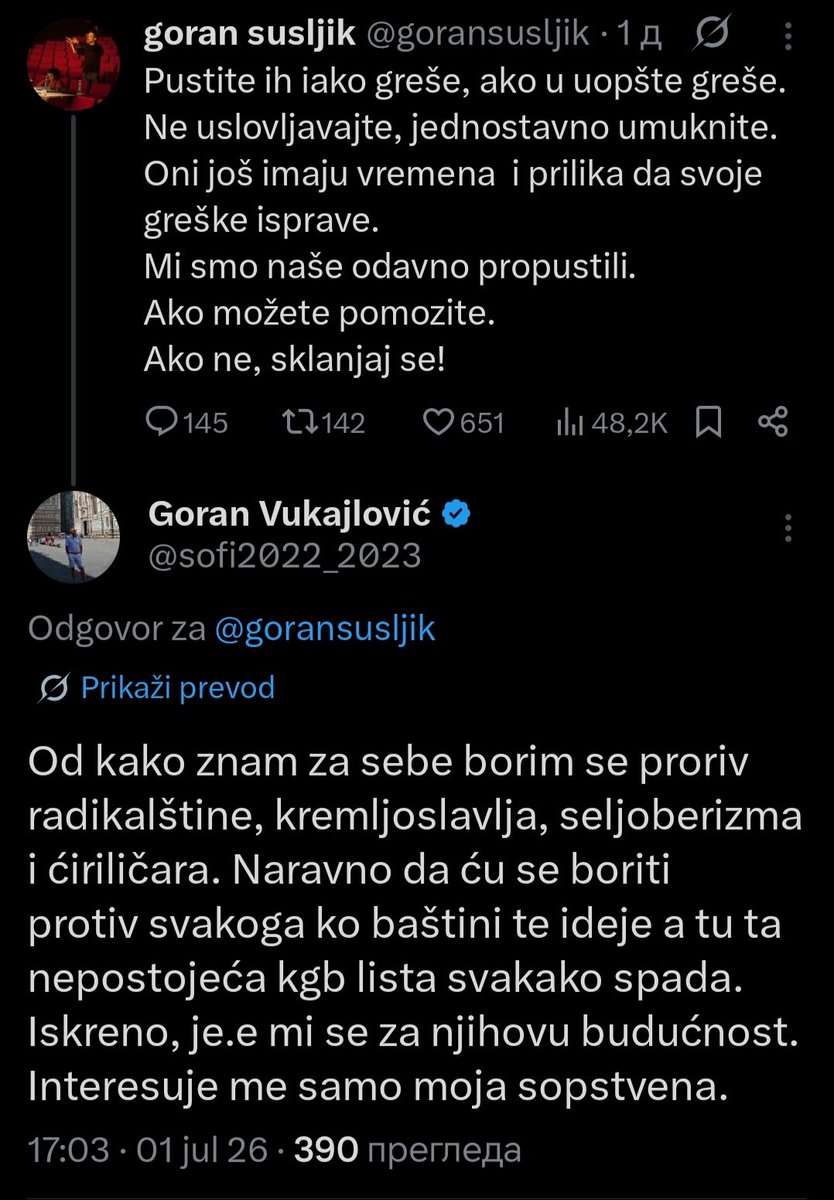 Lebo12637's tweet photo. @VojkanDjor62003 @sofi2022_2023 Ovim baš pokazuje da se zalaže za demokratiju https://t.co/eNY0tMtLaK