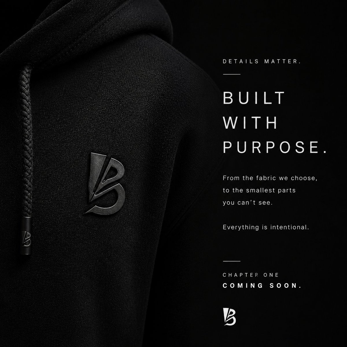 Bepad2's tweet photo. CHAPTER ONE.

We didn't build BEPAD to follow trends.

We built it to create pieces with purpose.

Every detail. Every stitch. Every decision. Intentional.

This is where the story begins.

Built Different. Made To Last. #BEPAD #ChapterOne #BuiltDifferent #Streetwear #Minimalism https://t.co/tL5FPMwTs3