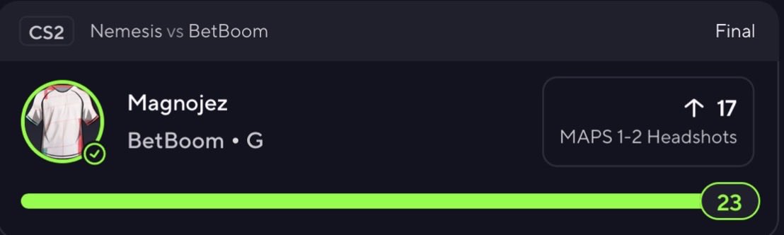 Loupicks13's tweet photo. Another🎯✅

Once the likes reach that 15 I will start dropping the pair it was close for this post🫡

10 LIKES FOR THE NEXT POTD🎯

JOIN THE FREE DISCORD FOR ALL PLAYS👇🏾

https://t.co/IJbGtUaCAn

#cs2 #esports #Gambling𝕏 #gamblingcommunity #prizepicks https://t.co/Q06UsVyxRa