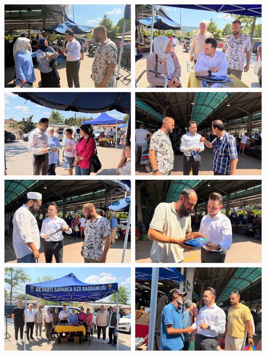 ak_sapanca's tweet photo. 📍 Cuma Pazarı
AK Nokta standımızla Cuma Pazarımızda hemşehrilerimizle bir araya geldik.

Pazarımızın bereketli atmosferinde vatandaşlarımızla selamlaştık, hasbihal ettik; ilçemizde Büyükşehir Belediyemiz tarafından hayata geçirilen hizmetleri ve devam eden yatırımları paylaştık.

Bizler için en kıymetli yol gösterici, hemşehrilerimizin samimi muhabbeti ve duasıdır.

Gönül gönüle, omuz omuza; Sapanca’mız için çalışmaya devam ediyoruz.