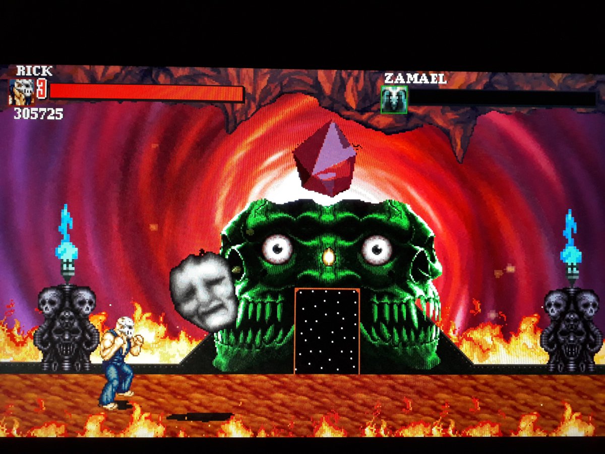ilbarto's tweet photo. SplatterHouse Duology (Part 1 - The Portal) - PC Windows (Fan Game) https://t.co/xigA1vXnZP