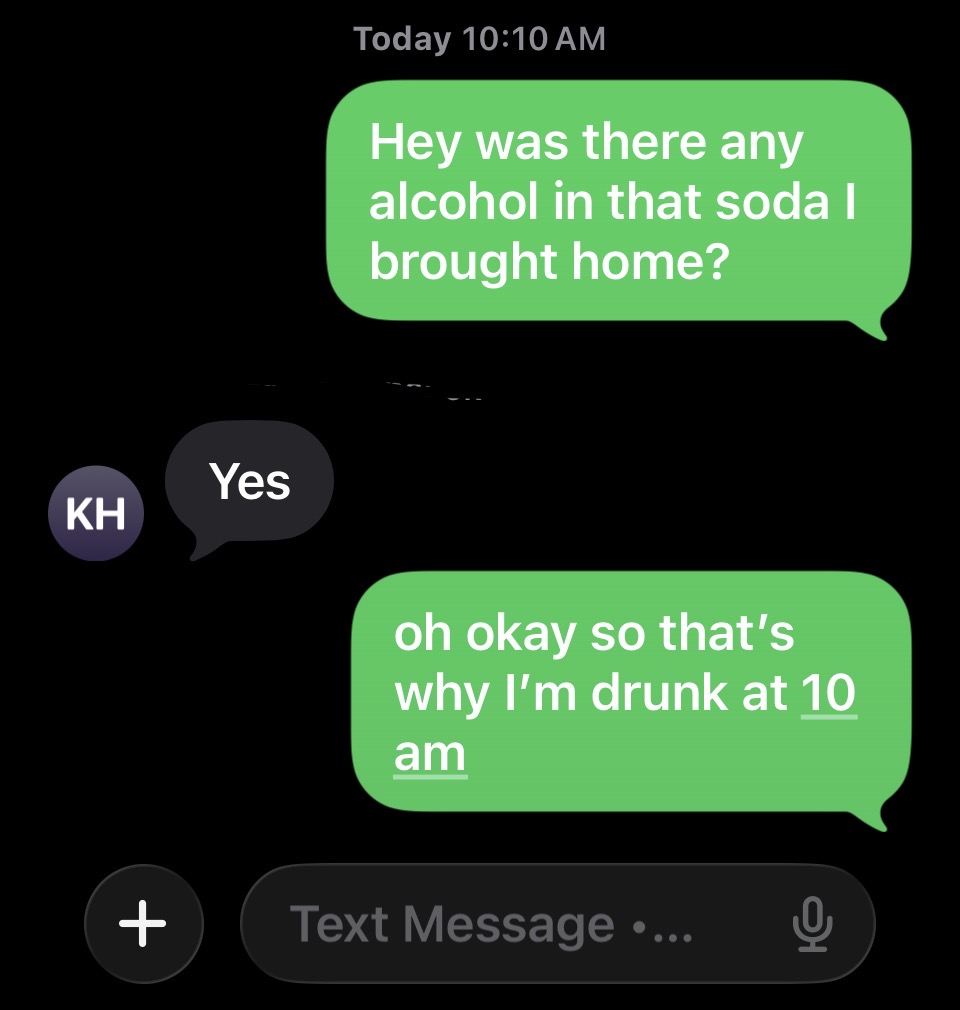 diehardcuties's tweet photo. not being able to taste vodka is such a poor survival skill I just had 11 sshots for breakfast https://t.co/JlVbO0FvMp
