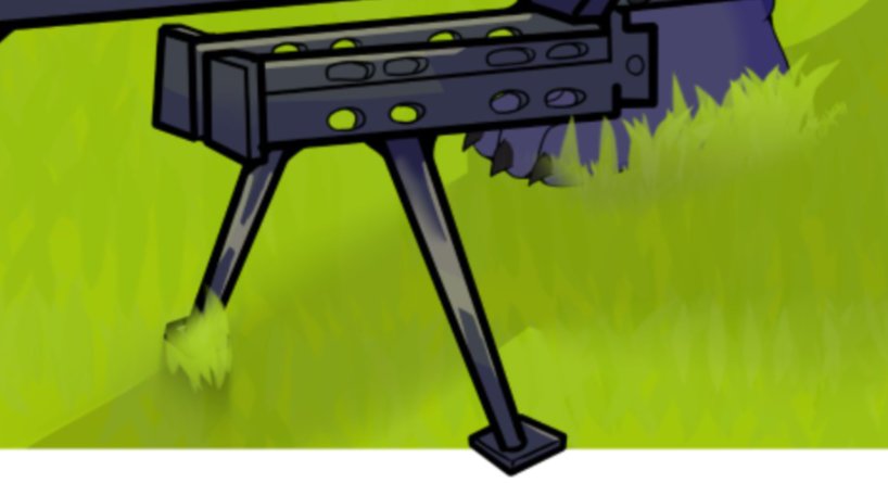 LampLight207's tweet photo. @KatDrawsAlot @StanleyBlendy The this thing!!
It's like uhm
The top piece here is what folds out and then rests on the ground, it's a bipod
But it also has a bipod attached to it https://t.co/vCl7oyGrV1