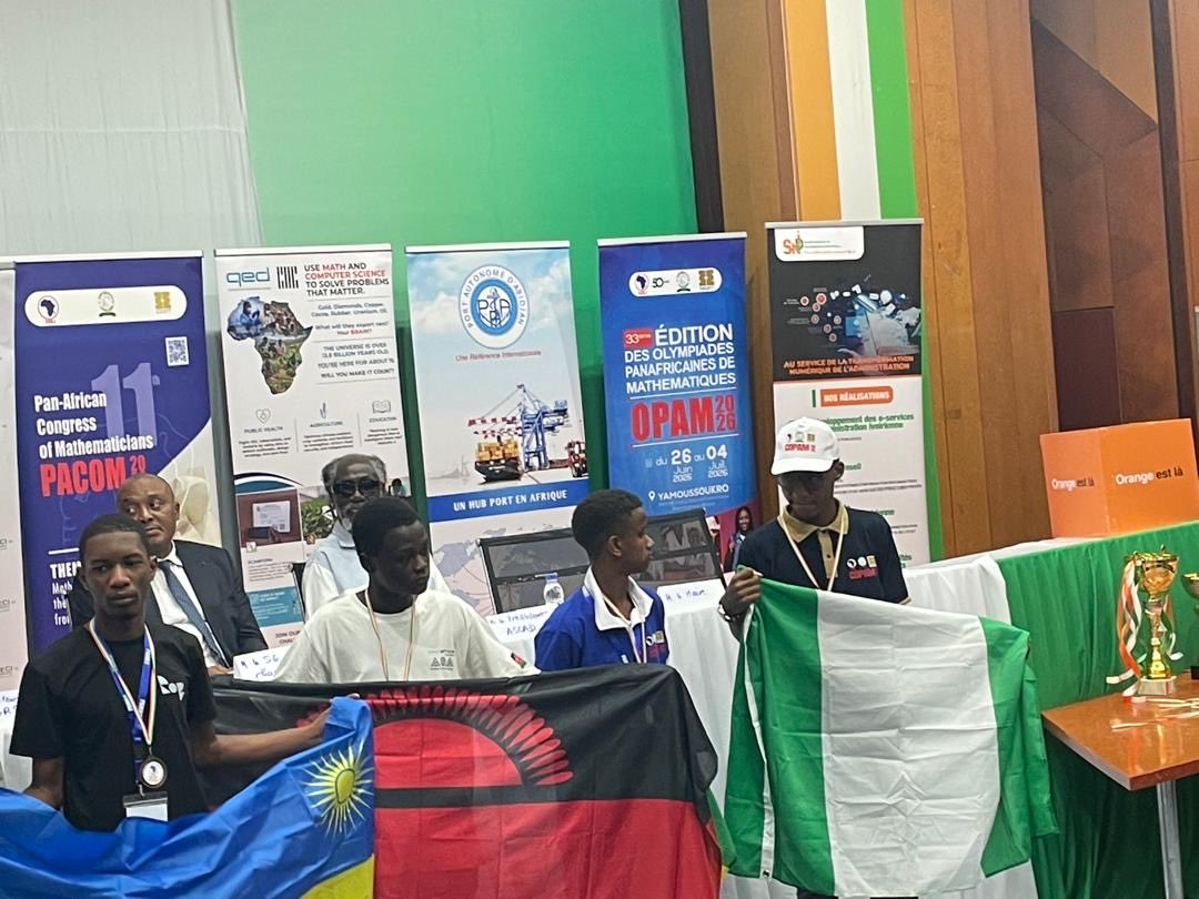 AnimokuA's tweet photo. I promised to come with receipts, this is an excitement I cant contain. Years of hard work, investing in these kids is paying off hugely.

We have just broken 20 year long record in the just concluded Pan African Maths Olympiad, 2026, in Ivory Coast. 

Nigeria won 3 Silver Medals and 1 Bronze Medal. 

Silver:
Chimfumnanya Aghaduno of Penny International School, now studying at African Olympiad Academy

Damaris Oyerinde of Ambassadors College,Ota

Luis Lu of Nigerian Tulips International College, Abuja

Bronze:
Ikenna Enwere of BrightSun. By the way, he got the second highest score (370) in Jamb this year, amazing talent.

This is the first time Nigeria has a female student that secures Silver medal at PAMO making Chimfumnanya the first Nigerian female with the highest score at PAMO ever.

This also means this is the first time we have 2 girls securing Silver medals from Nigeria.

This is a huge win for Nigeria and testament to the investment @SpecialMaths had made on these kids in the last couple of years. 

Moment like this brings pure joy, we remain resolve that every child that enters our doors would leave a champion. 

Big congratulations to the students, parents, schools for your continual cooperation.