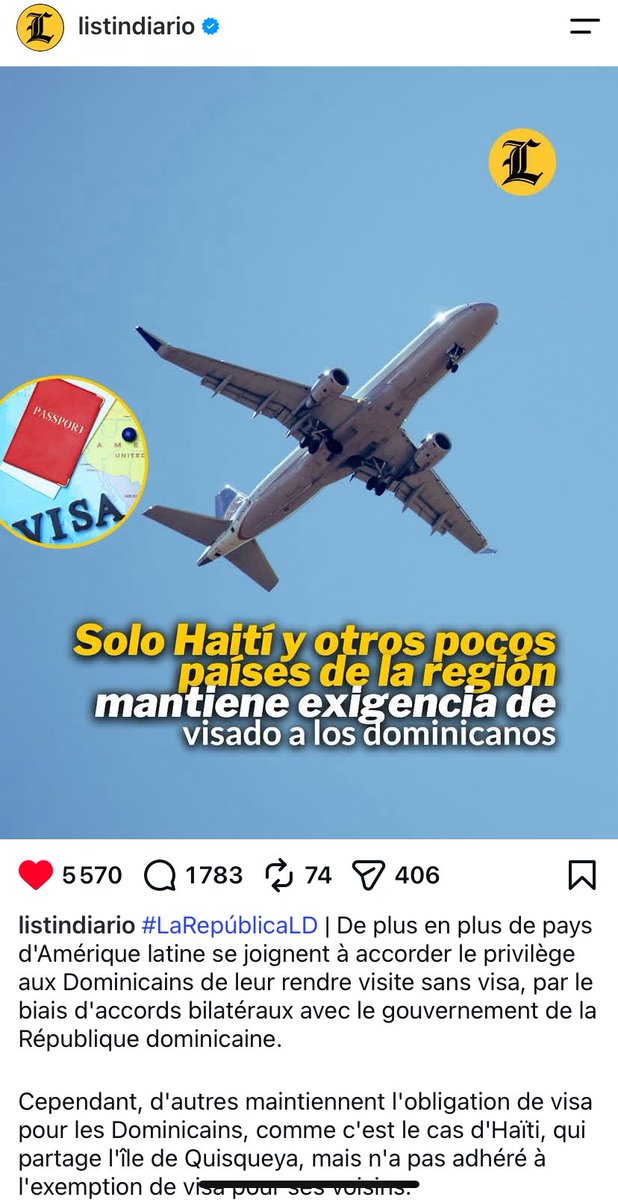 ksbstarboy's tweet photo. Haití es un país como cualquier otro simplemente nos faltan buenos líderes. Así como los dominicanos están expulsando a los haitianos RD, los haitianos podrían hacer lo mismo.

Haití será estable algún un día, y todos los haitianos deben levantarse, y estamos esperando ese día.🤌🏾 https://t.co/EjxYfxXWBa