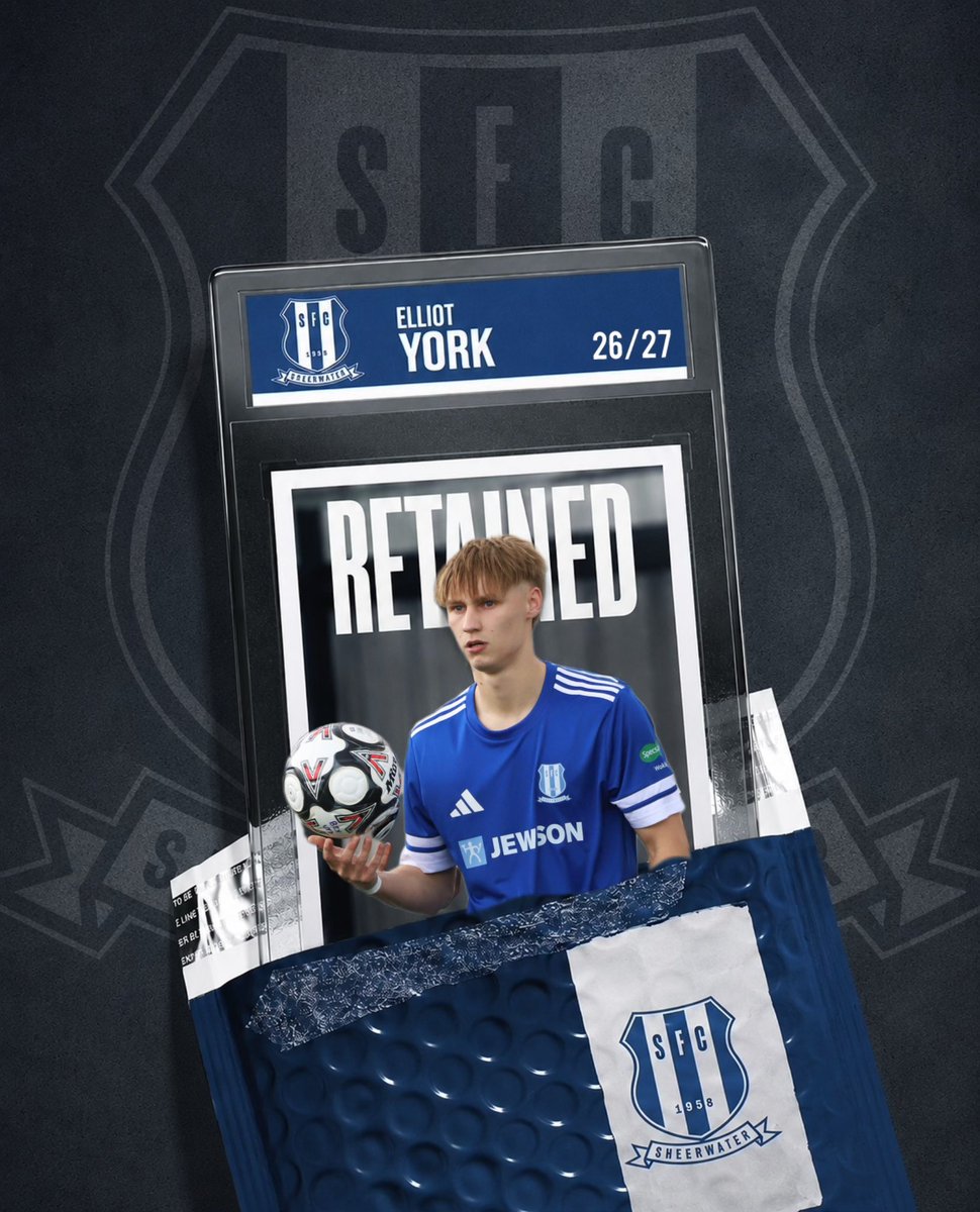 Sheerwaterfc's tweet photo. 𝗥𝗘𝗧𝗔𝗜𝗡𝗘𝗗 - 𝗘𝗟𝗟𝗜𝗢𝗧 𝗬𝗢𝗥𝗞 🔒 

🚨New Club Captain 🚨

- Gaffers message “Great to have Elliot back. A leader who’s grown into the captain’s role, gives everything for the badge and always has a goal or two in him!”

UpTheSheers! 💙 https://t.co/9JvQVrqAOR