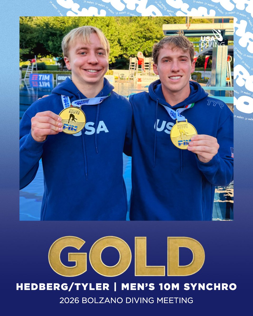 USADiving's tweet photo. Golden day for Team USA 🥇 https://t.co/NyGfKyombb