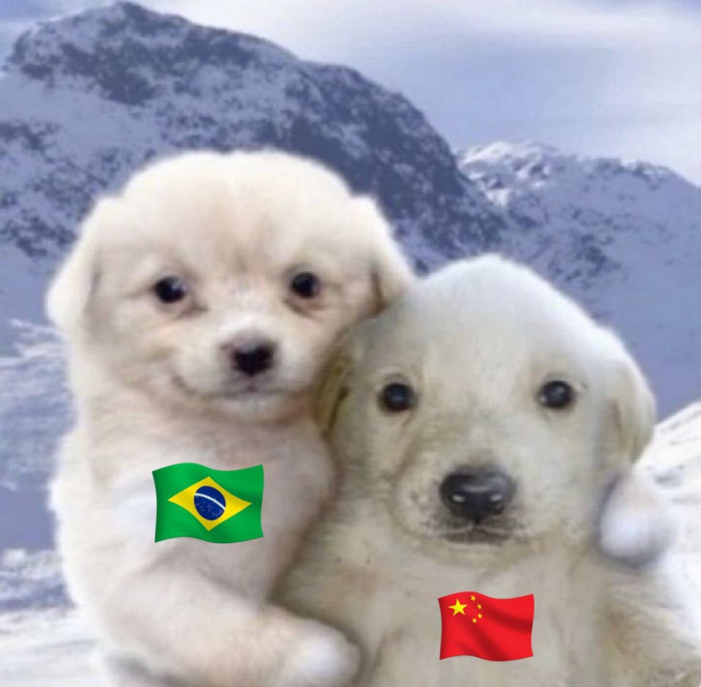 laiscavalcantim's tweet photo. @Thery123531 @s0phiacomph @AQUA_AUG China 🤝🏼Brasil https://t.co/CSNKgeOfnN
