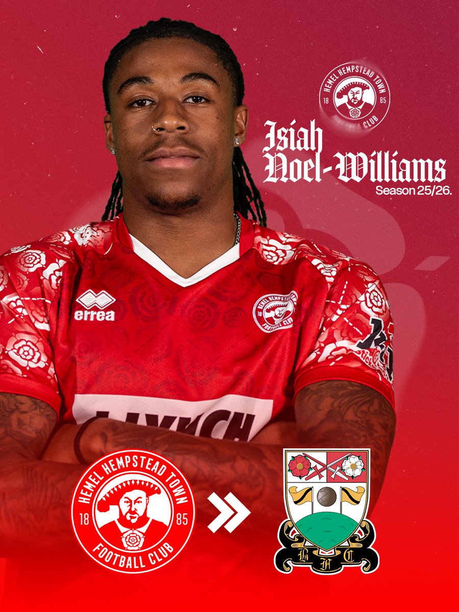 hemelfc's tweet photo. 𝑷𝑳𝑨𝒀𝑬𝑹 𝑫𝑬𝑽𝑬𝑳𝑶𝑷𝑴𝑬𝑵𝑻 | 𝑶𝒖𝒓 𝑷𝒓𝒐𝒗𝒆𝒏 𝑷𝒂𝒕𝒉𝒘𝒂𝒚

Hemel Hempstead Town Football Club wish to celebrate our players that have put in the hard work, dedication and commitment to improve and earn fantastic opportunities to move up into full time football in the National League, League One and League Two.

We are proud to support our players in the chance to move on with these career building opportunities, whilst also building our club and team to push towards the top of the National League South and above, simultaneously.

As a club, we take great pride in providing a professional pathway through high-level coaching, tailored training and development plans, quality facilities, top physio and medical care and a growing media platform that helps showcase players to the outside world. Whether that be with our First Team, Academy and/or Elite Teams.

Seeing players move on to the next level is a huge reflection of both their ambition and the environment we continue to build as a club.

We are happy to be able to provide young players this essential platform to be able to push on in their careers.

Congratulations; Gus Scott-Morriss (to National League, then League Two,
Millar Matthews-Lewis (to League One), Isiah Noel-Williams (to League Two), and Kyle Ajayi (to National League).

#COYT | @tudorsacademy