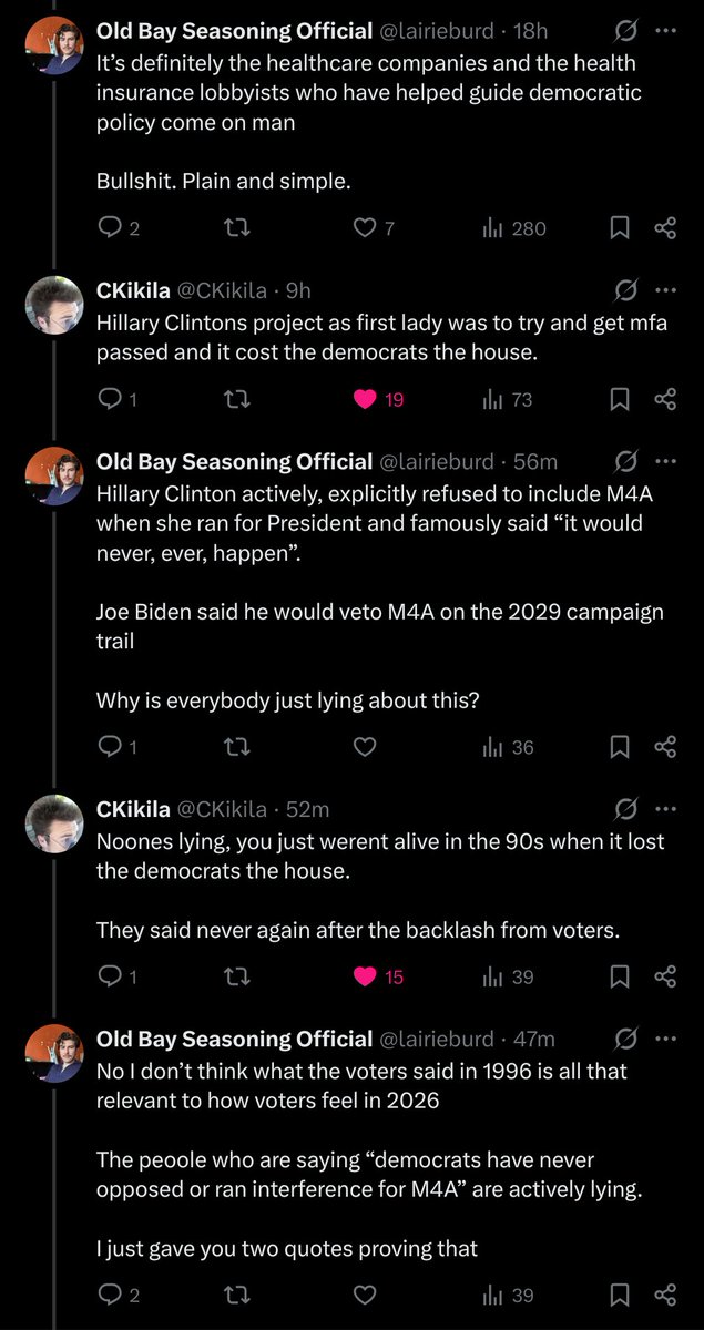 AlphariusFella's tweet photo. @lairieburd @CKikila @DashKostka Youre the only one throwing a tantrum, you just dont like the answer youre getting.

Besides, if we had passed MFA under biden Trump would have used it already to cut off all trans healthcare in his first year back in office and weaponized against bluestates.

Be serious kid. https://t.co/JNPJnjEVu7