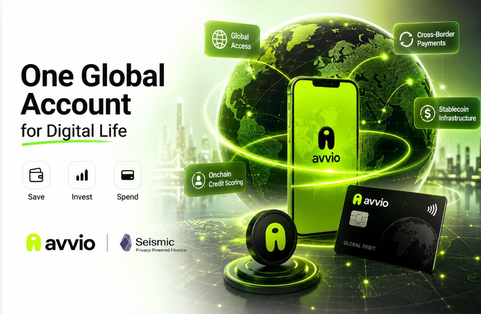 xsamobt's tweet photo. The thing that caught my attention wasn't another wallet.

It was the idea of making financial privacy feel invisible instead of complicated.

That's why the combination of @SeismicSys and @tryavvio feels interesting to me.

Avvio isn't trying to reinvent how people manage money. It makes saving, investing, and spending feel like one continuous experience, while Seismic provides a foundation where sensitive financial data doesn't have to become public by default.

To me, that's what real adoption looks like.

Not louder products.

Smarter infrastructure that people barely have to think about because it simply works.
