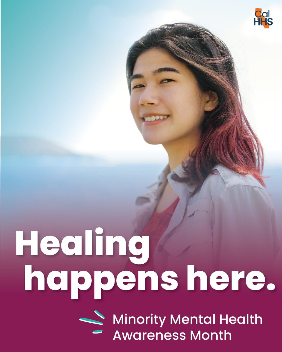 Cal_HHS's tweet photo. The CalHOPE Warm Line connects Californians of all backgrounds to people who have persevered through struggles with stress, anxiety &amp; depression.

Call or text the CalHOPE Warm Line at (833) 317-HOPE (4673). 📲 #MinorityMentalHealthMonth https://t.co/LtLqjXMilV