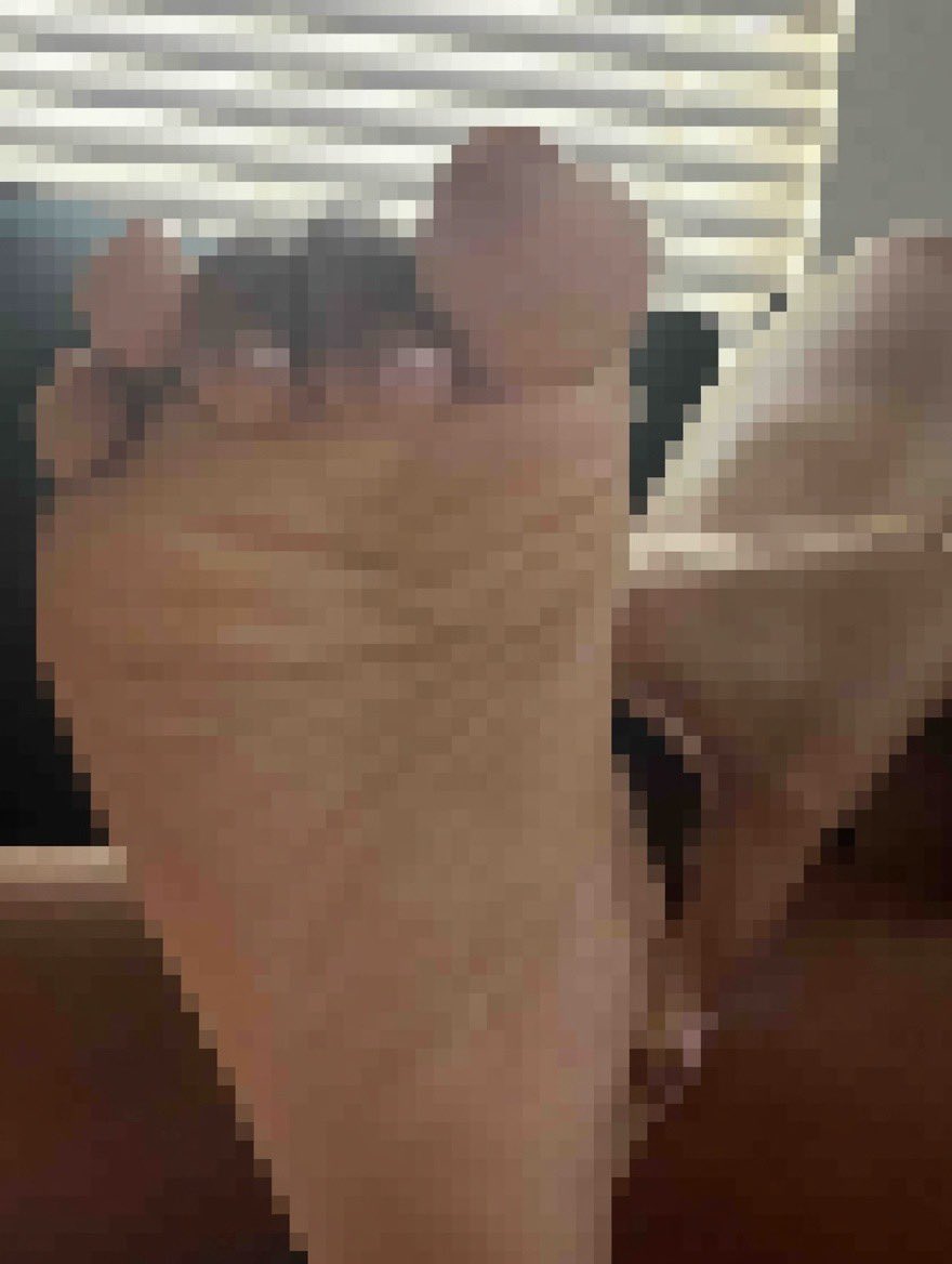 Janaeecw's tweet photo. goodmorning from my piggies, to you piggy https://t.co/DAEB2IdUph