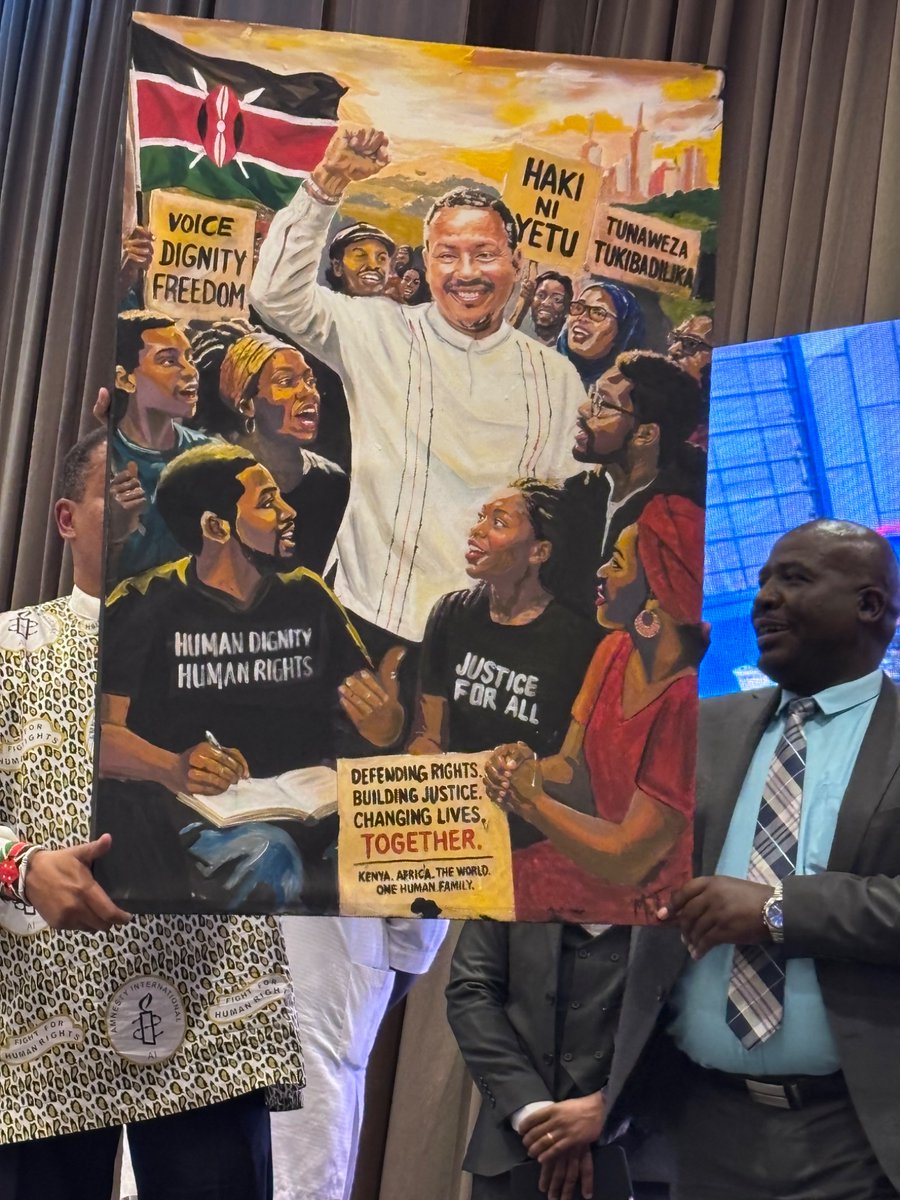 carole_gaita's tweet photo. A powerful transition of leadership for @AmnestyKenya leadership.  Thank you @irunguhoughton for the leadership, friendship and mentorship.

And a warm welcome to you @hakimorara.  We look forward to working together. https://t.co/RjsjvF4kN8