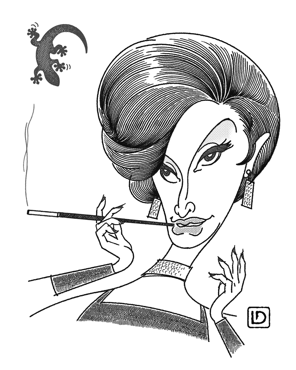 LaocoonDesign's tweet photo. 2026年7月4日 東京新聞時事川柳イラスト 「 巨星墜(お)つ」#美輪明宏 #黒蜥蜴 #クロトカゲ #ヨイトマケの唄 #エンヤコーラ #東京新聞  #イラスト好きと繋がりたい https://t.co/TVx20L6Uw4