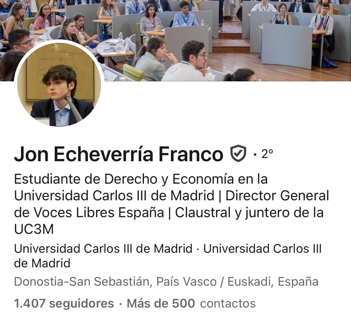 EstepanLauaxeta's tweet photo. Jon Eceheverria FRANCO.

Tio, que te apellidas FRANCO de segundo.

Estás para chotearte del apellido de nadie pequeño saltamontes de una derecha española 🦗 https://t.co/PrCUyXCqva