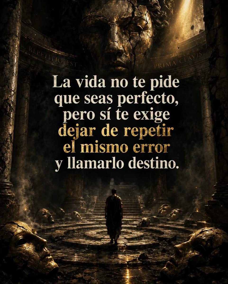 eduwi's tweet photo. La vida te pide que dejes de repetir lo que no es correcto para ti...🙌🏻🙏🏻 https://t.co/rEzFGmKI6B