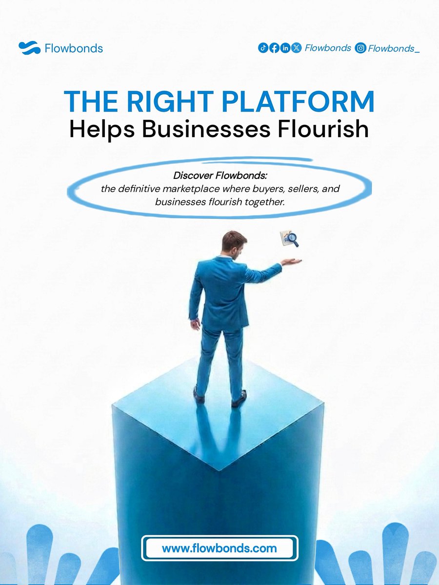 flowbonds's tweet photo. Trade smarter grow faster

💬 Complete this sentence:
“My business would grow faster if…”Drop your answer below. The best responses may be featured in our next post.

 Make sure you sign your business up on https://t.co/F8PbOjGMuL https://t.co/V4gawj8zna