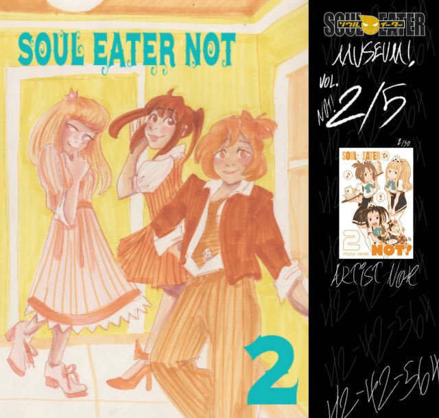 SOUL EATER NOT VOLUME 2 BY Worldismyne (Tumblr, link to OG below