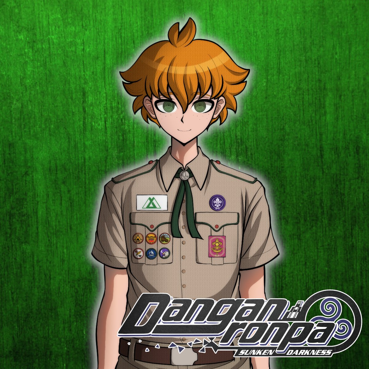 SunkenDarkness's tweet photo. Character preview #13 — Akio Aoki, the Ultimate Scout   

#drsd #fangantwt #fanganronpa https://t.co/nfE0uDb65G