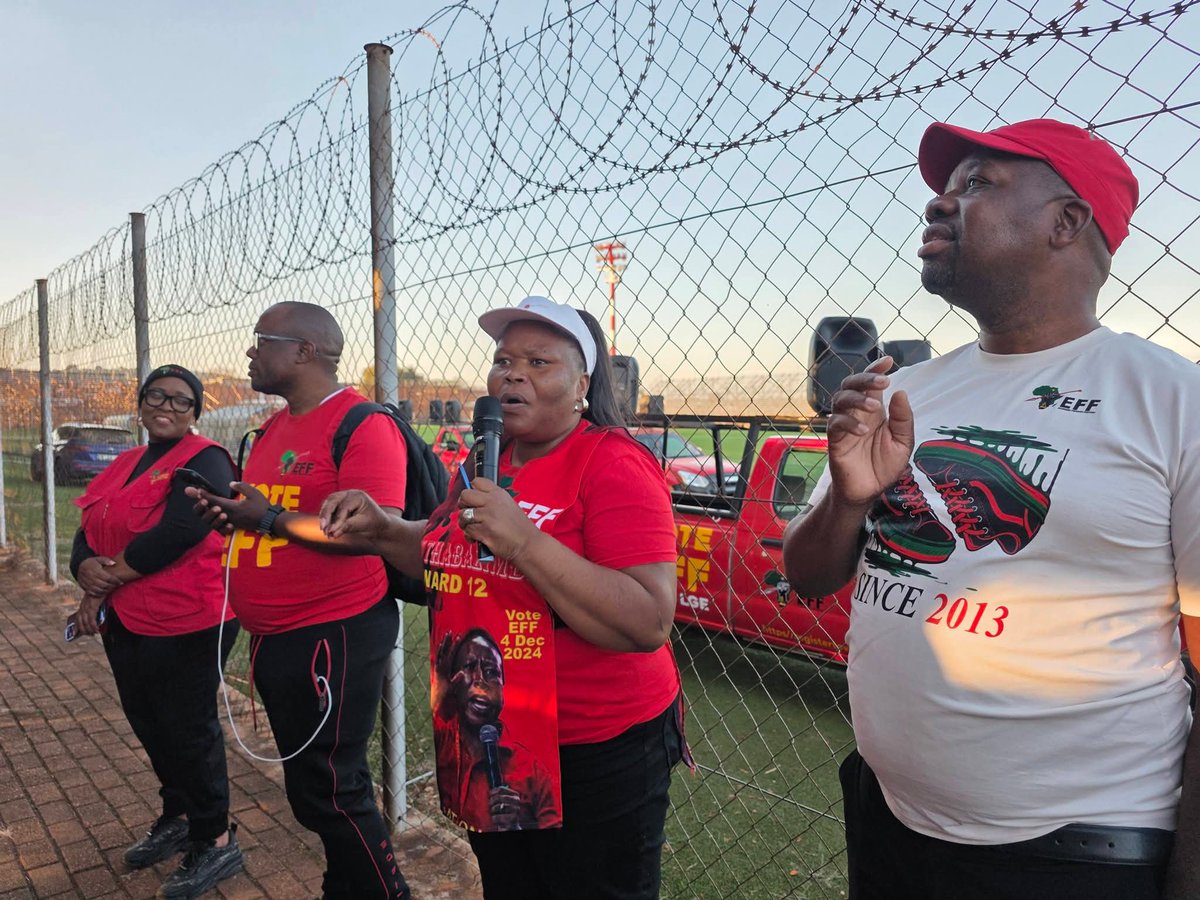 MapulaMokgosang's tweet photo. Limpopo is ready to host you Fighters. Etlang 💃🏽❣️

#EFFTurns13
#EFFManifestoLaunch https://t.co/7hFhyzWXGp