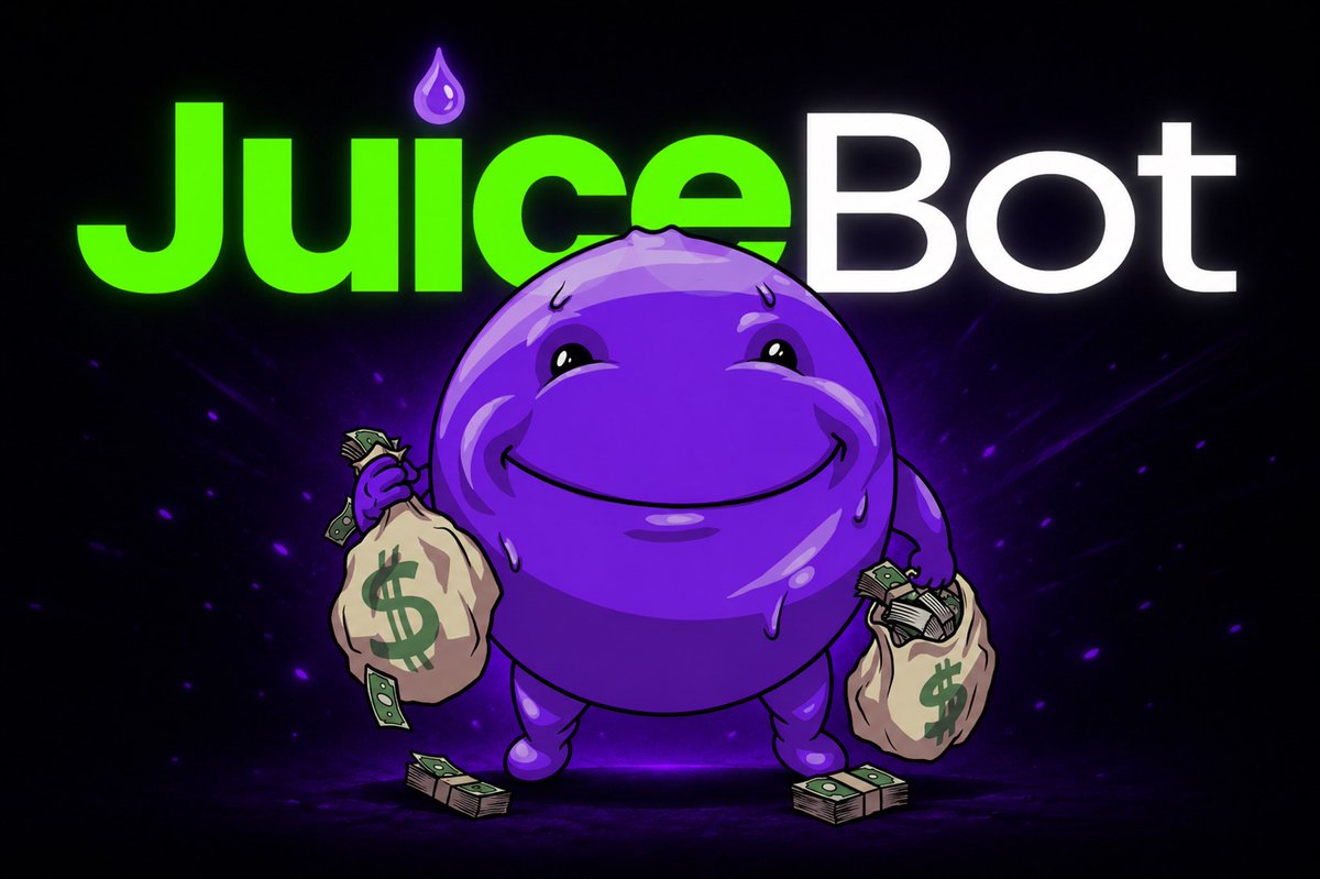 juicebotapp's tweet photo. 🧃JUICEBOT 2.0 GOES LIVE TUESDAY 

Every trade earns Juice. Streaks. Badges. Leagues. Your 🧃 = your share of the rewards pool.

🥚 The easter egg hunt starts NOW. We hid something in the bot. First to reply with a screenshot wins 1 SOL.

Like + RT. Go find it. 👇
https://t.co/j3cswvLqA4