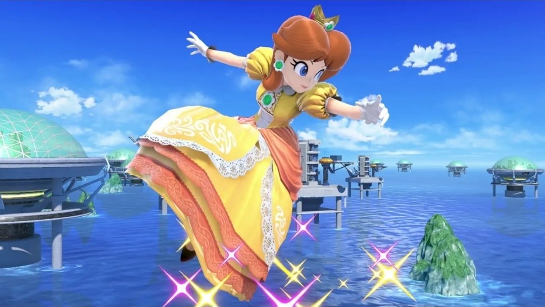 JustinMagana15's tweet photo. Princess Daisy from Super Smash Bros. Ultimate https://t.co/qjmMmDCpjG