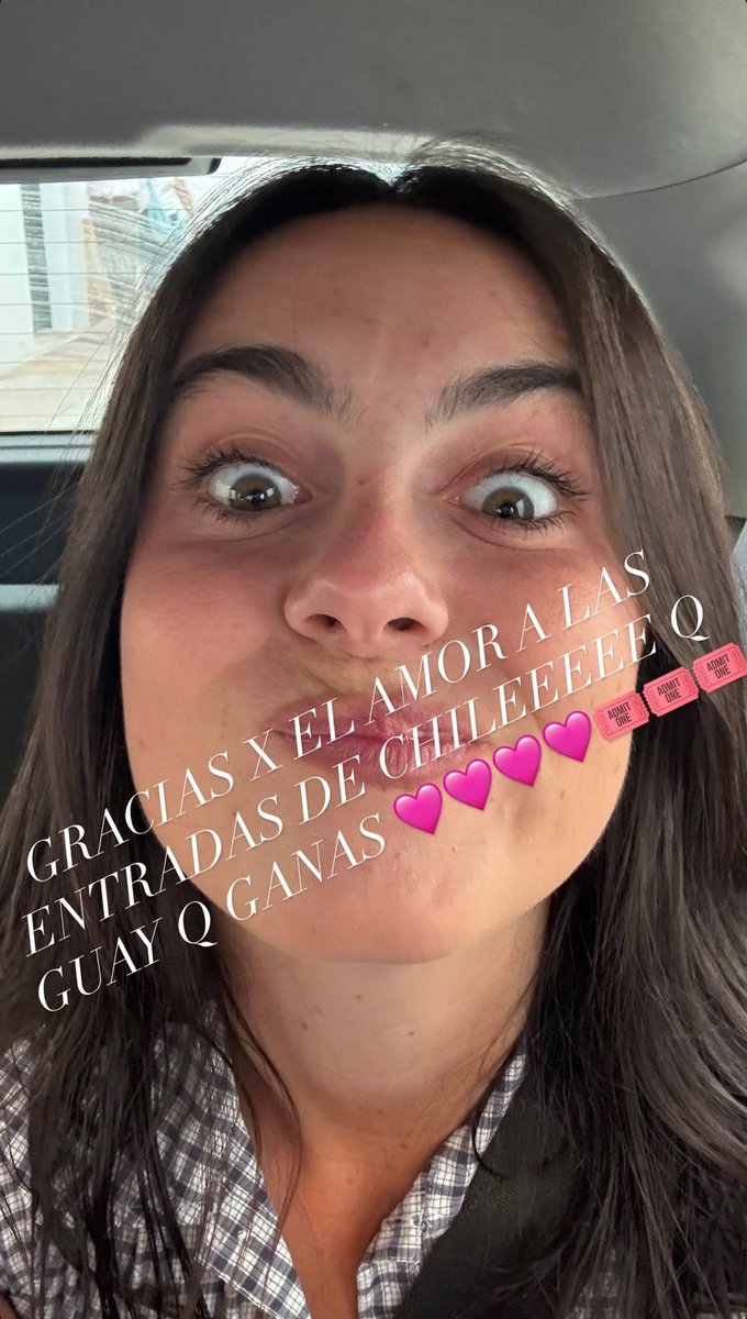 visionsofchiara's tweet photo. 📸 Chiara vía IG stories 🇨🇱 https://t.co/B8ufV8IMD1