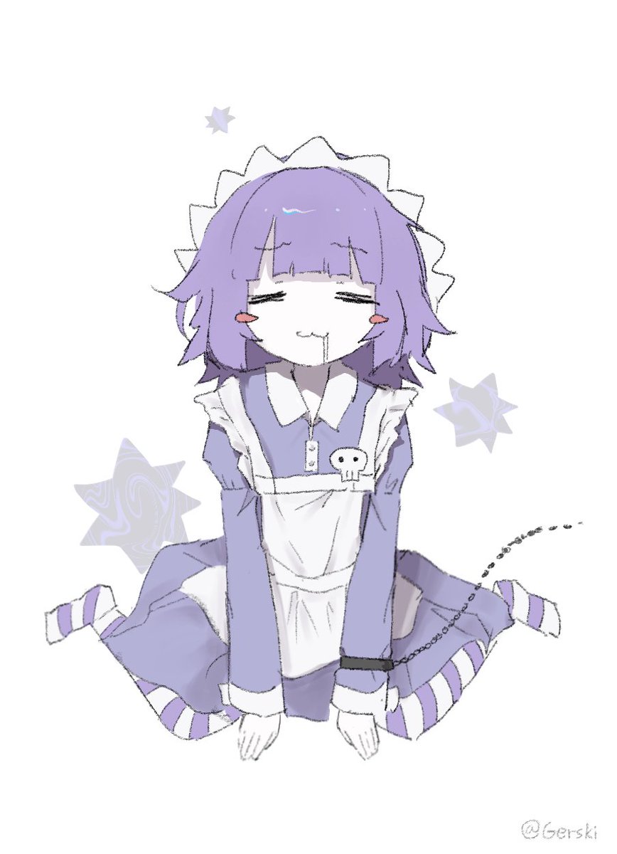 gszzj's tweet photo. Yakui The Maid https://t.co/WtKdSzDteE