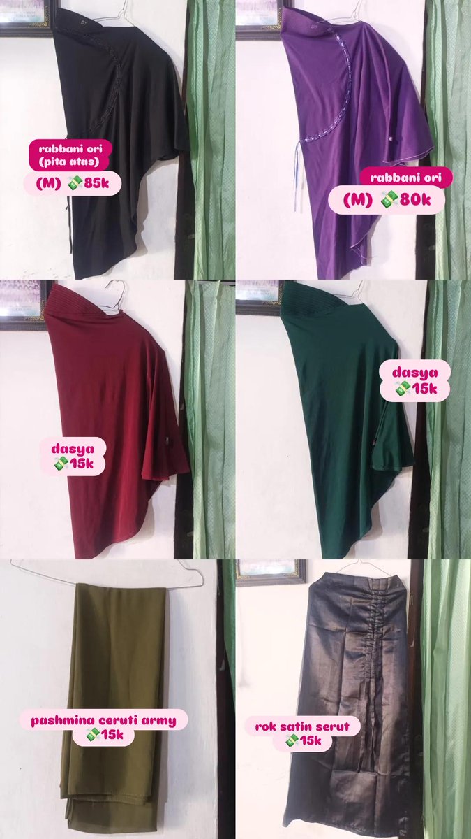 halonadYra's tweet photo. kerudung, flatshoes, jaket slimfit juga ada https://t.co/opEy0ke1bM