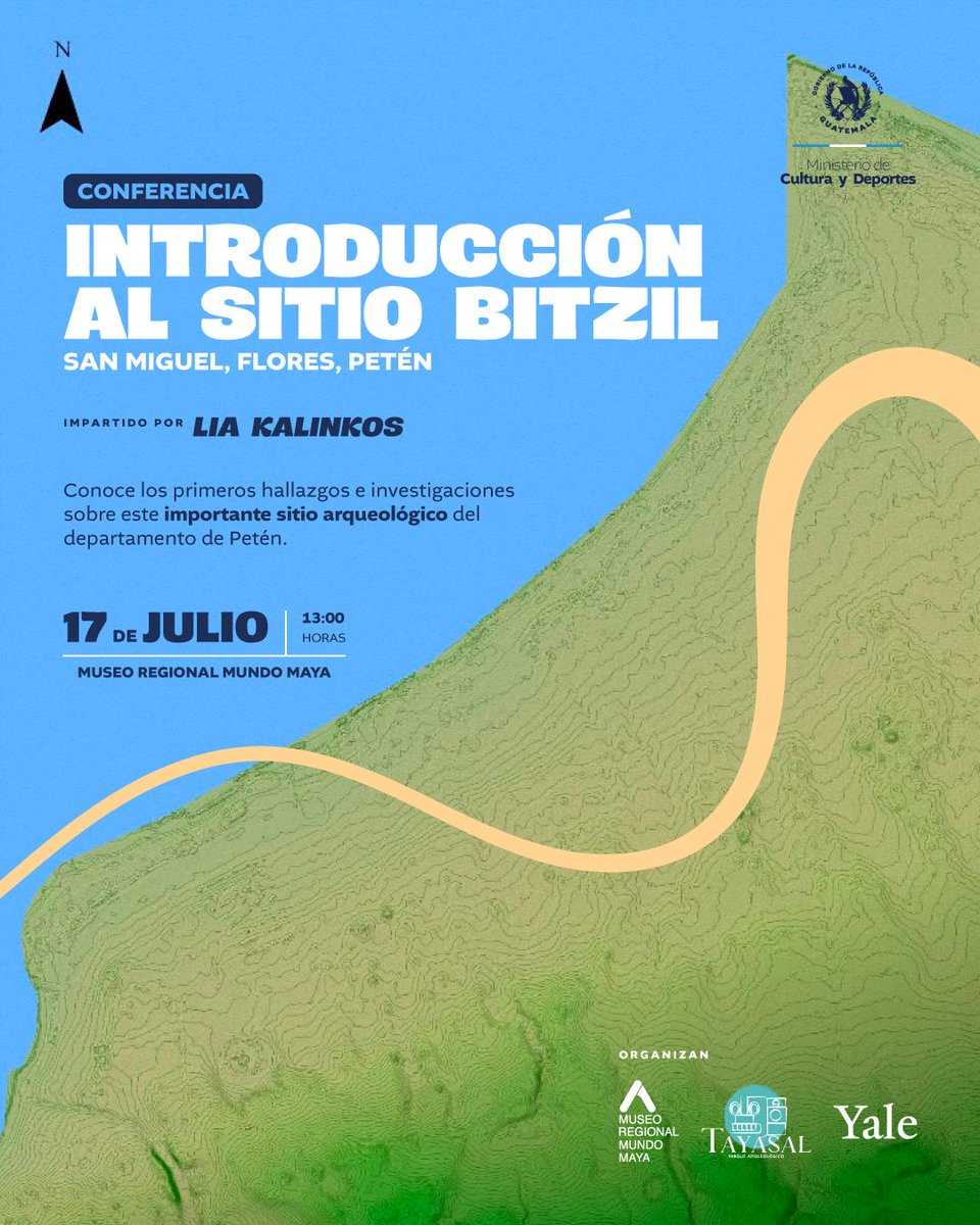 McdGuate's tweet photo. #Petén continúa revelando nuevos espacios que enriquecen el conocimiento sobre la civilización maya. 🏺✨

🗓️ 17 de julio 
🕐 13:00 horas
📍 Museo Regional Mundo Maya https://t.co/9J5qTTtcge