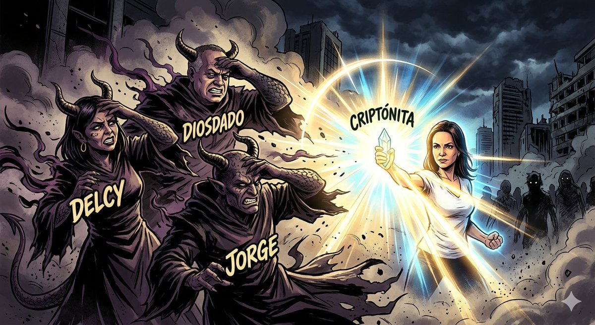 mhpirela's tweet photo. El temor de la cúpula podrida 
@la_katuar allí está la MUJERCRIPTONITA https://t.co/TNSzWTIhwz