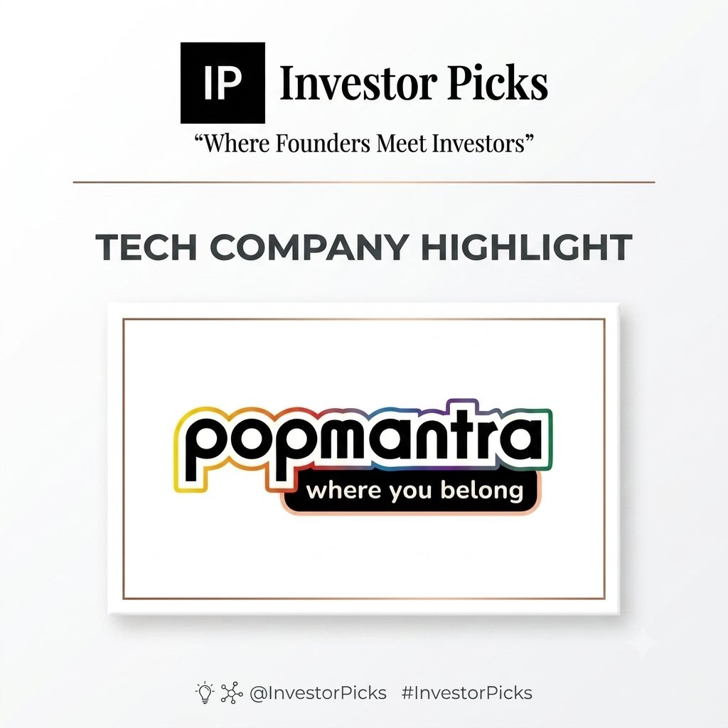 InvestorPicks1's tweet photo. Investors, keep an eye on Popmantra. A dynamic platform bridging technology and culture to revolutionize how real world communities connect, scale, and thrive. Follow @investorpicks1 &amp; visit https://t.co/ZuKlZL9kn8 to find the information regarding to Popmantra. #InvestorPicks https://t.co/DjcZdqw6LG