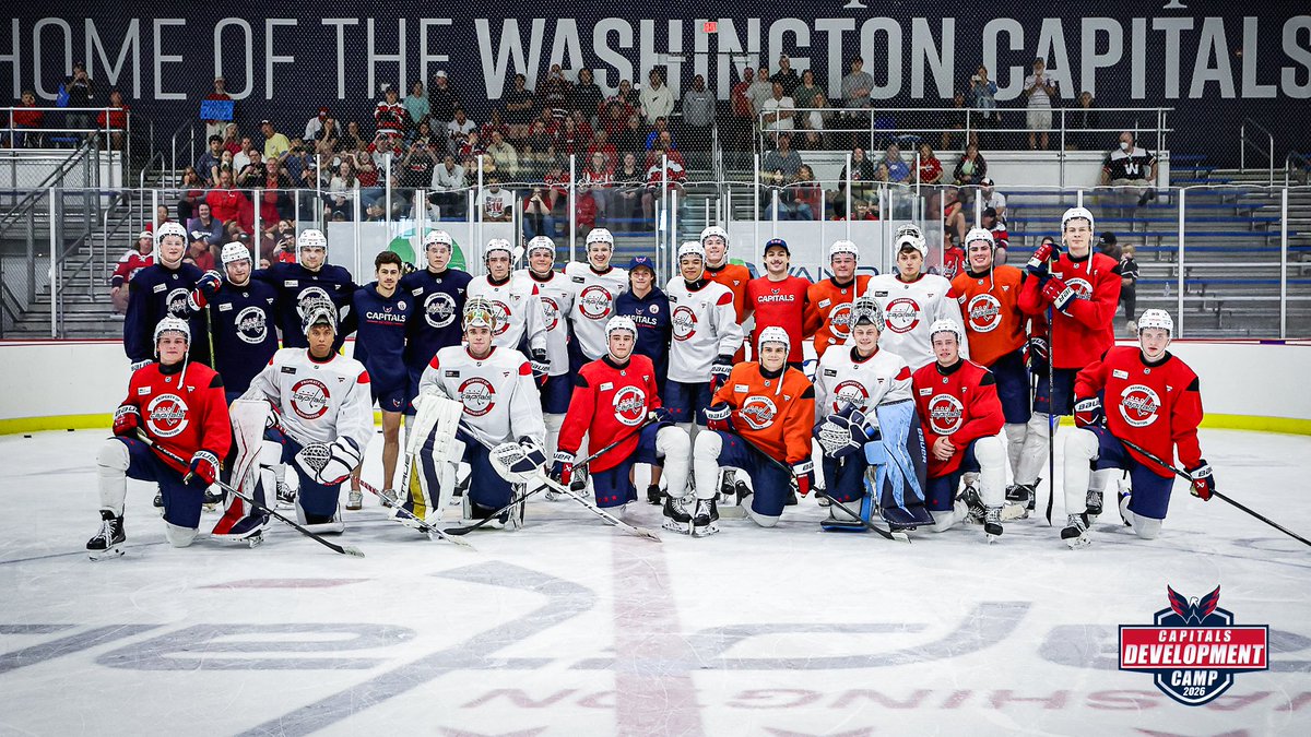 Capitals's tweet photo. What a #CapsDevCamp crew ❤️ https://t.co/p2CpQYHRJL