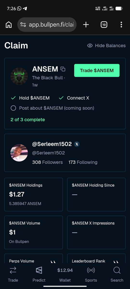 Serleem1502's tweet photo. @blknoiz06 @lmrankhan Thank God, I'm onboarded all i want is $2300. https://t.co/9Gaku8TwsZ