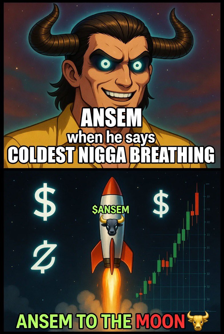 Jiggly____'s tweet photo. $ANSEM TOO THE MOON $ANSEM TOO THE MOON $ANSEM TOO THE MOON $ANSEM TOO THE MOON

@blknoiz06 https://t.co/VVgI0ZMF6v