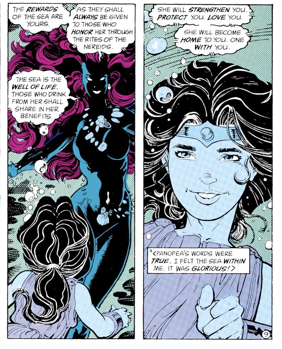 THEMYSCIRALORE's tweet photo. Jokes aside, I wouldn’t want main Wondy to have Absolute WW’s powerset. I’d prefer a much softer magic set based on her godly gifts and less blood/potion work. Think more nature spells https://t.co/8qQTKcd6gW