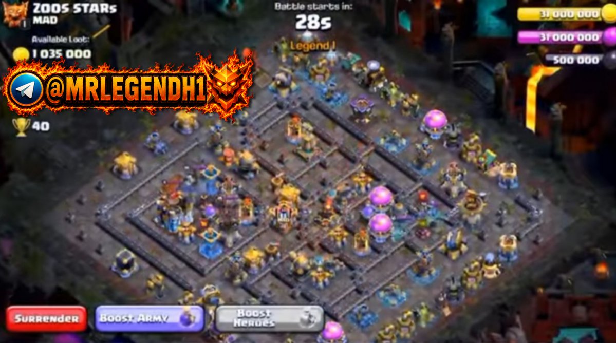 MRLEGENDH's tweet photo. Legend base
ZOOS STARs:https://t.co/BDpfG1nLGX
✩★✩eli✩★✩:https://t.co/JnvAewuPuD
Demkns™ Ashu:https://t.co/iE8Qt1Yohi
DOA⚔️SEANTIM⚔️:https://t.co/VAxJ6G6RFD
#MRLEGENDH #coc #clashofclans #th18 #legendbase https://t.co/QypdAvDGOu