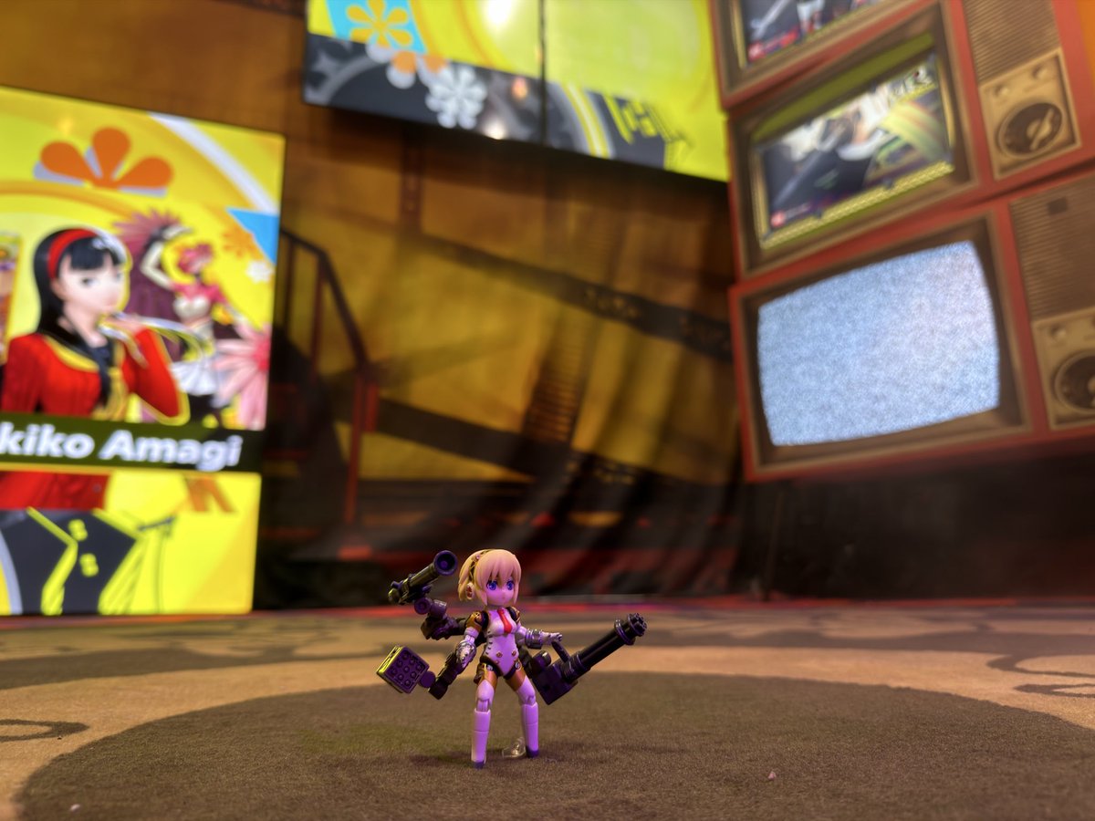 ShinKuro127's tweet photo. Aigis: "A world inside the TV…? HIGH LEVEL OF SHADOWS DETECTED, ENTERING COMBAT MODE"
Check out the P4 Rewind Photo Booth at Sega booth in South Hall
#デスクトップアーミー #sega #atlus #persona #Persona30th #p4r #P4RE #ペルソナ https://t.co/UbaDVmfWyz