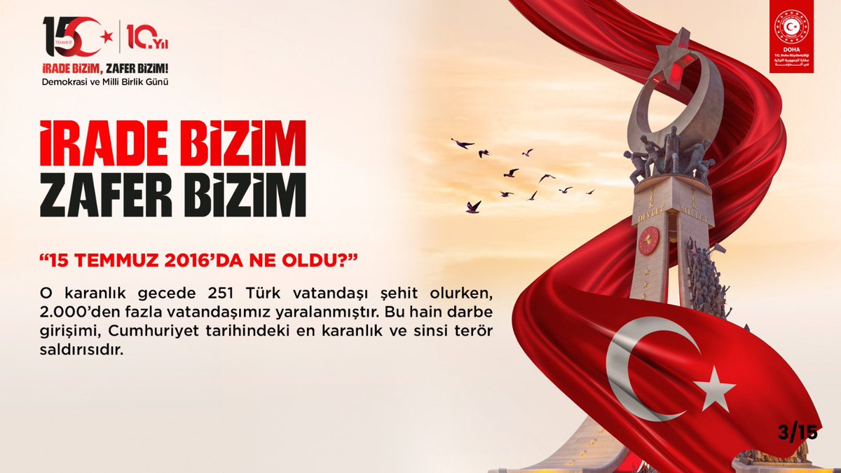 TC_DohaBE's tweet photo. İrade Bizim Zafer Bizim

الإرادة لنا!
النصر لنا!

Victory of Türkiye https://t.co/TUbFhdfabm