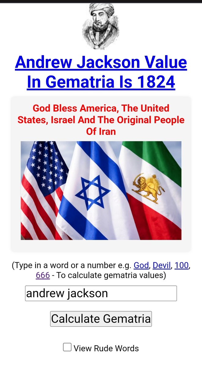 BlueHawkLegend's tweet photo. Andrew Jackson in Germatria from the U.S. Debt Clock https://t.co/f1O5uabdMl