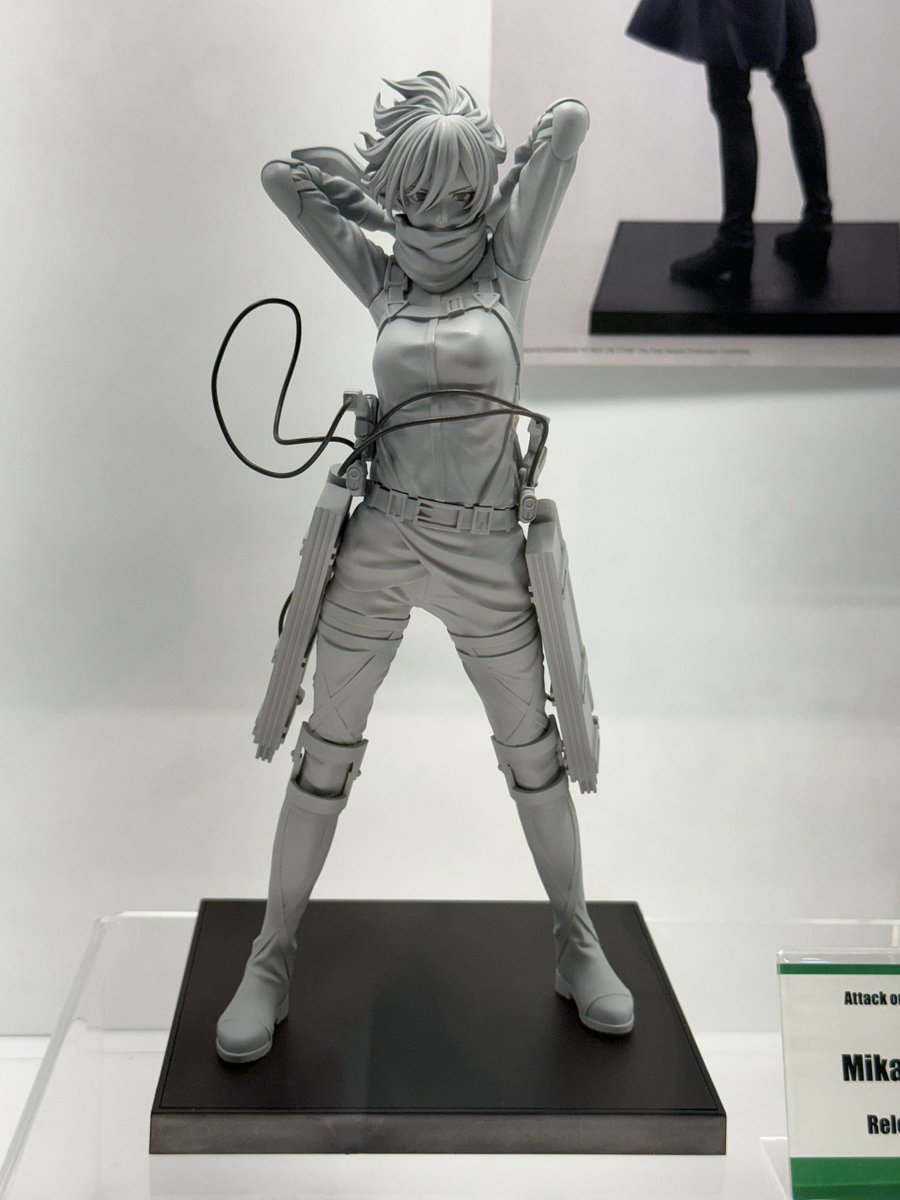 AmiAmi_Report's tweet photo. OSHI WORKS Mikasa Ackerman from Attack on Titan: The Final Season by Kotobukiya!!

#AttackonTitan #AX2026 #AmiAmiLive https://t.co/KfITknm9Yx