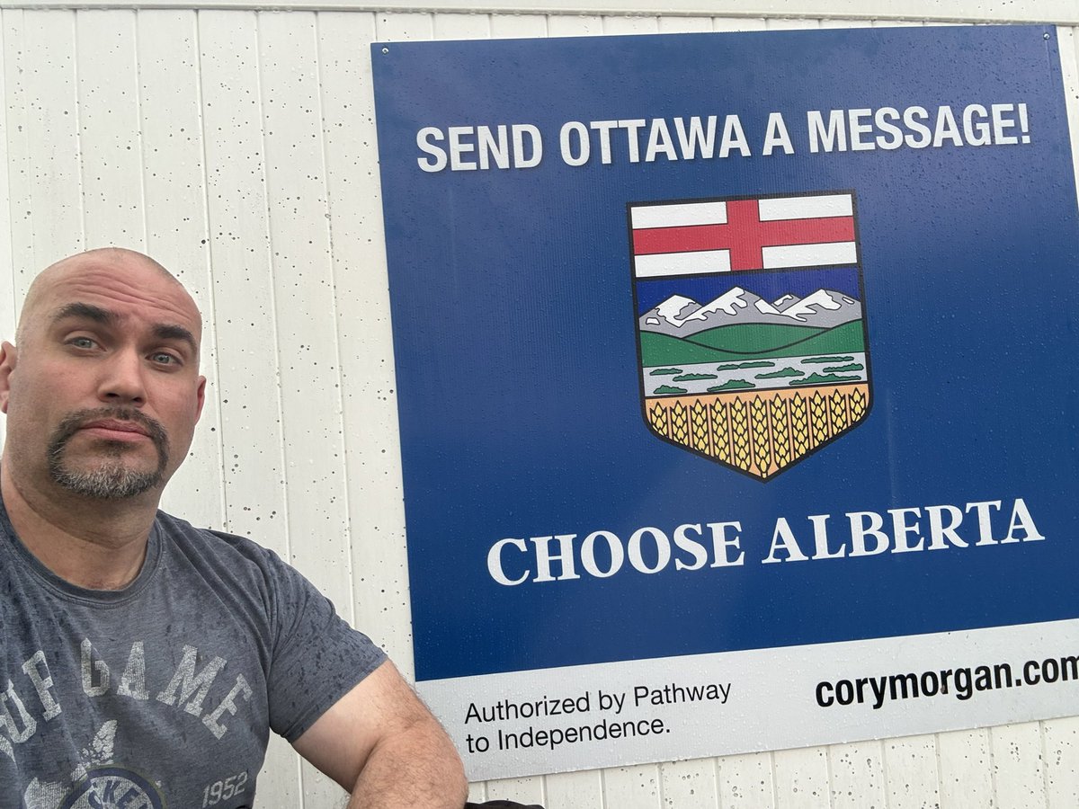 dienes_tom's tweet photo. A Forever Canadian named “Micheal St Germaine” decided to email my wife’s business email address with the following words:

“I saw your sign. Anyone who supports Cory Morgan is either very naive and simple-minded, or just a really bad person. I will celebrate this beautiful amazing nation tomorrow, that five generations of my family were part of. You and your angry group of treasonous simpletons can stay home and continue to plot how you want to displace and upend the lives of every nation-lover in this community. When this referendum is over, please leave to any other country you think is better.”

My response:

Michael, 

Don’t ever email my wife’s harp email address with your garbage political commentary; let alone revealing that you’ve been stalking out our home. I will happily confront you face to face if you want to discuss Alberta Independence. I consider your email personal harassment, and you’ve inspired me to increase the size and number of my support signs for Alberta to become an Independent State. 

You don’t like Cory Morgan? That’s your freedom; educate yourself with what constitutional lawyer Keith Wilson and Jeffrey Rath are advocating for across Alberta. I’ll attach a couple links to his YouTube page and website for your convenience. 

Forever Canadians don’t have a plan, and the Canadian Constitution is not amendable because of the 7/50 rule, according to an RBC report we’ve lost over a trillion dollars in investment because of the policies your Canadian leaders support…

The old Canada died decades ago Michael, and your blind patriotism and support for “leaders” who are driving this country into the ground is pure foolishness. Alberta Independence is an opportunity to become self determined and create a better future than Canada could ever offer our children. When this referendum is over, please move to Ottawa where you belong; you’ll fit in nicely there… 

Don’t ever let me catch you around my house without express permission…

Great Informative Websites:

Keith Wilson and Tanya Clemens:

https://t.co/SD6GspIeS6

Cory Morgan:

https://t.co/3EtblZXqIQ

Mitch Sylvestre and Jeffrey Rath:

https://t.co/BNVF8O10sC

Federalists keep Alberta Constitutionally and Financially Imprisoned; it’s Time to Liberate Alberta from Ottawa’s Control System!

It’s your responsibility to educate yourself and make an informed decision this Oct. 19th!

Encouraging all Alberta Independence supporters to show your colours and make your own home Alberta Blue! 

@CoryBMorgan 
@JeffreyRWRath 
@RiseOfAlberta 
@LetABDecide 
@ATCAlberta 
@albertaradios 
@ikwilson 
@echipiuk 
@StayFreeAlberta