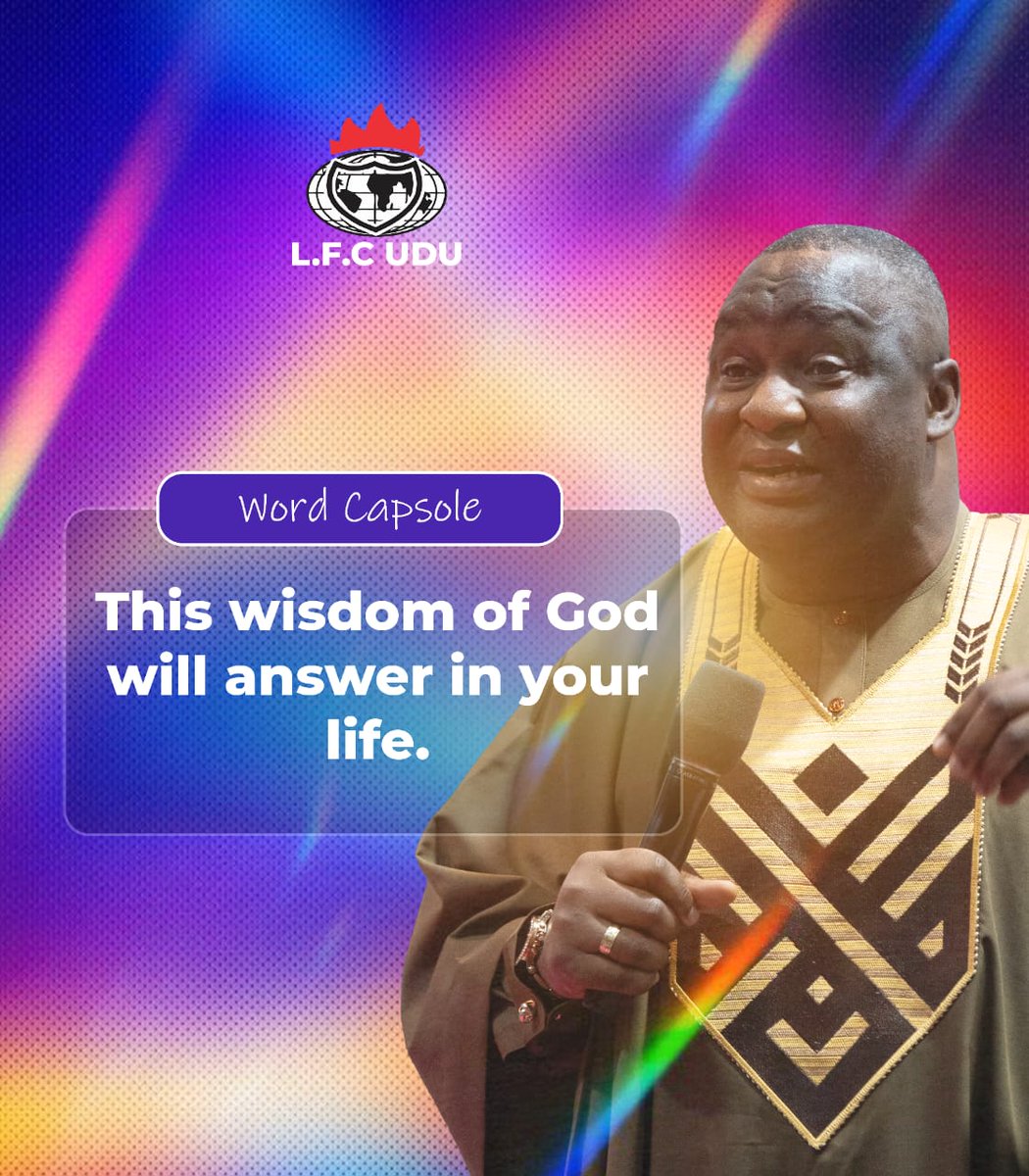 lfchapeludu's tweet photo. The wisdom of God will answer in your life https://t.co/cxIB2oHkqo