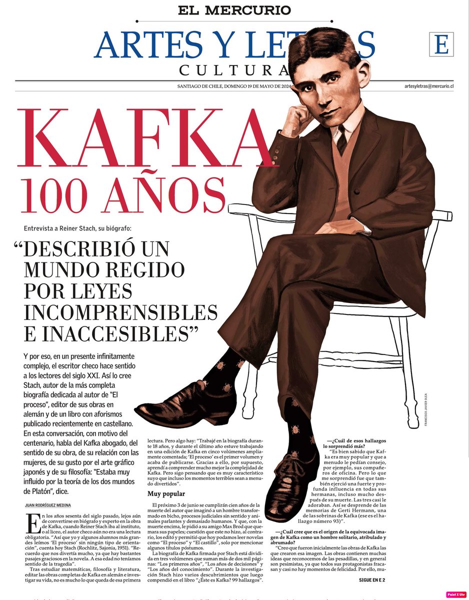 J_Rodriguez_Eme's tweet photo. Hoy, en 1883, nació Kafka. https://t.co/87rjImFn7p