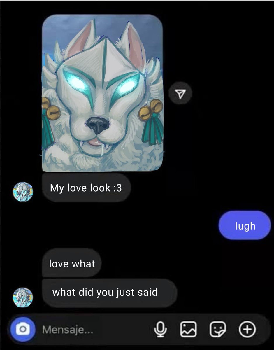 jackaAinsworth's tweet photo. 🦊❄️!?
meme in Spanish...Translated by @h0wlzzz_ Hehe
#snowfox #whitefox #lunasnow #winterfox #marvelrivals https://t.co/VJmQPXRWV8