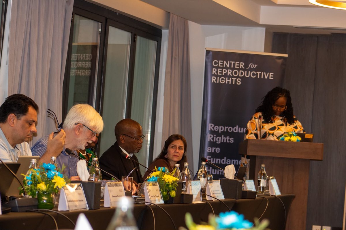 achpr_cadhp's tweet photo. Day 2 @achpr_cadhp, through the Working Group on ESCR &amp; the SRRWA, concluded productive discussions with the Technical Drafting Team on the Draft Guidelines on the Elimination of Obstetric Violence &amp; Promotion of Maternal Healthcare in Africa #SRRWA #MaternalHealth #WomensRights https://t.co/lYk3nPwzp7